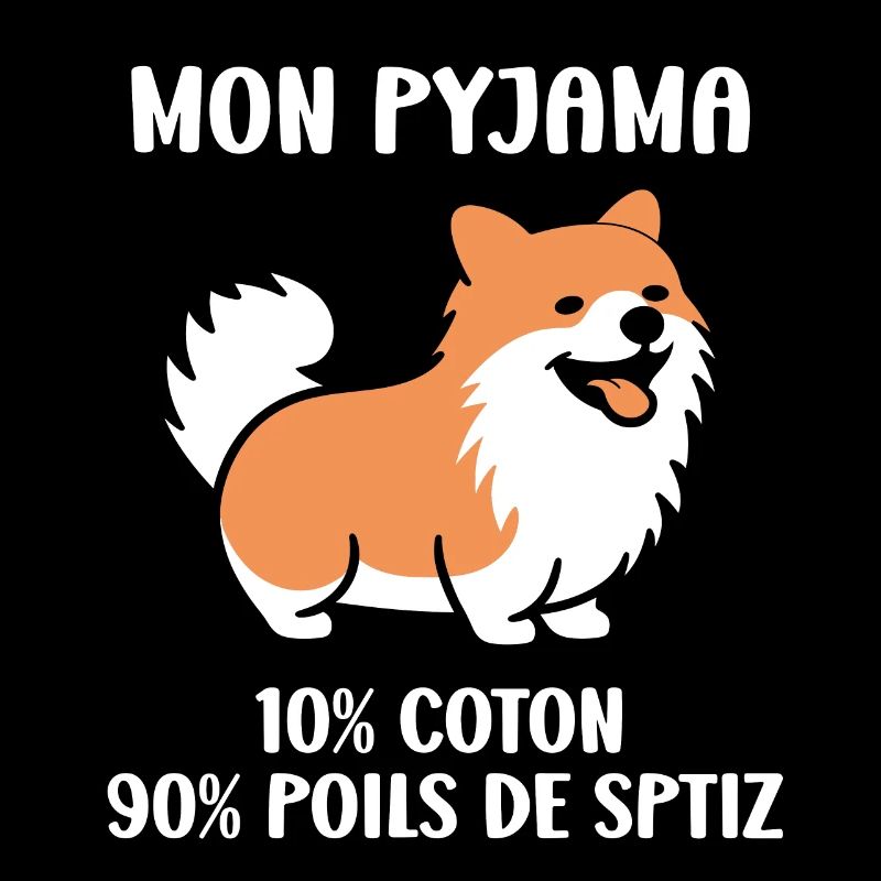 Humour chien Spitz