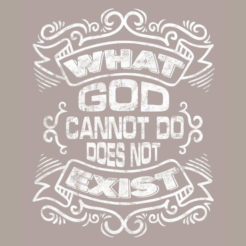 What God Cannot Do Does Not Exist Nsppd ElRoi