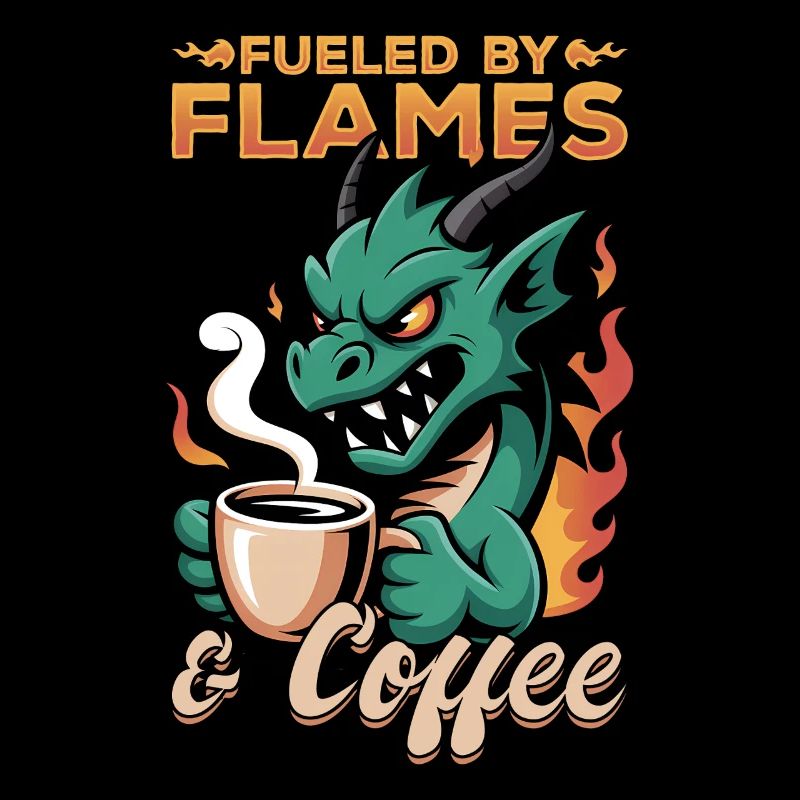 Dragon Coffee Créatures mythiques