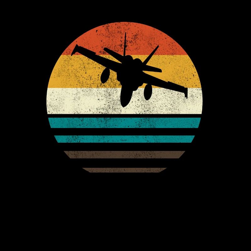 Fighter Jet FA-18 Hornet Pilot Aircraft Gift
