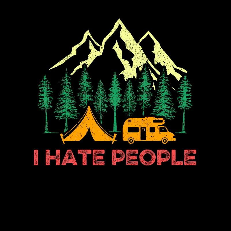 I Hate People Camping