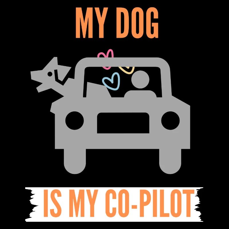 Hund ist mein Co-Pilot