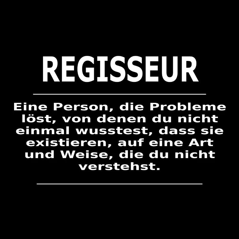 REGISSEUR