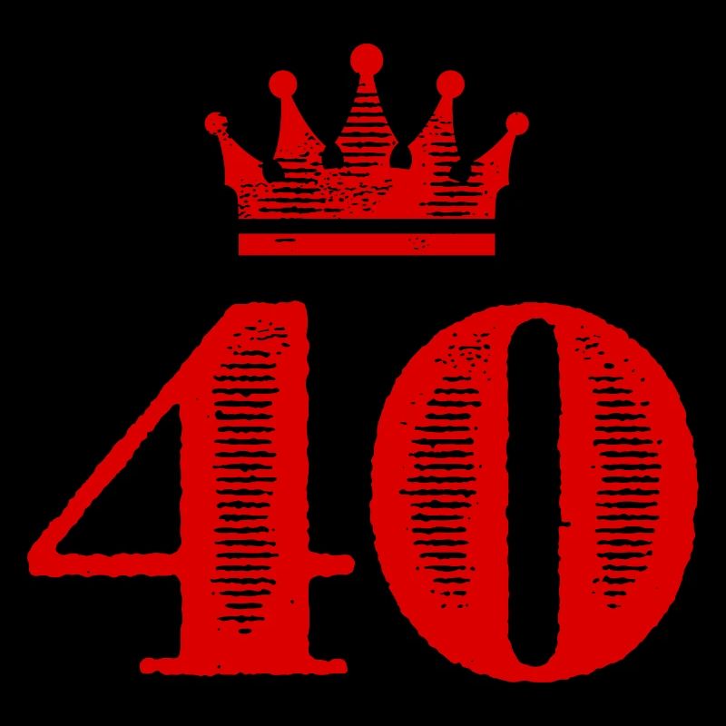 40 Zahl Krone
