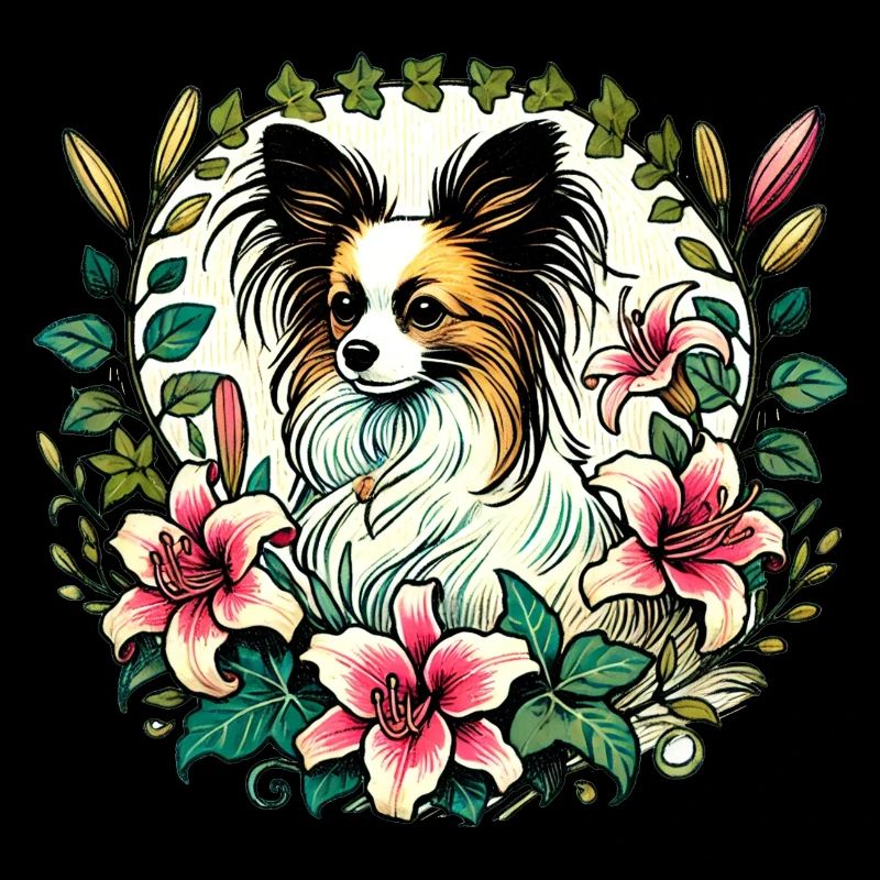 Papillon-Hund