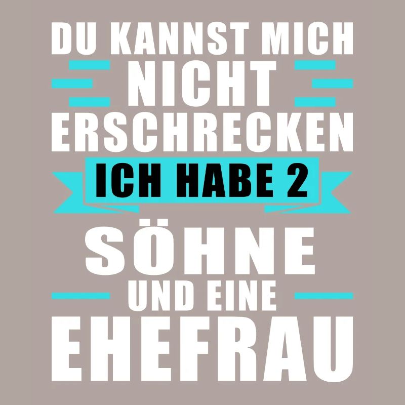 Papa 2 Söhne Papa von 2 Söhnen Geschenk