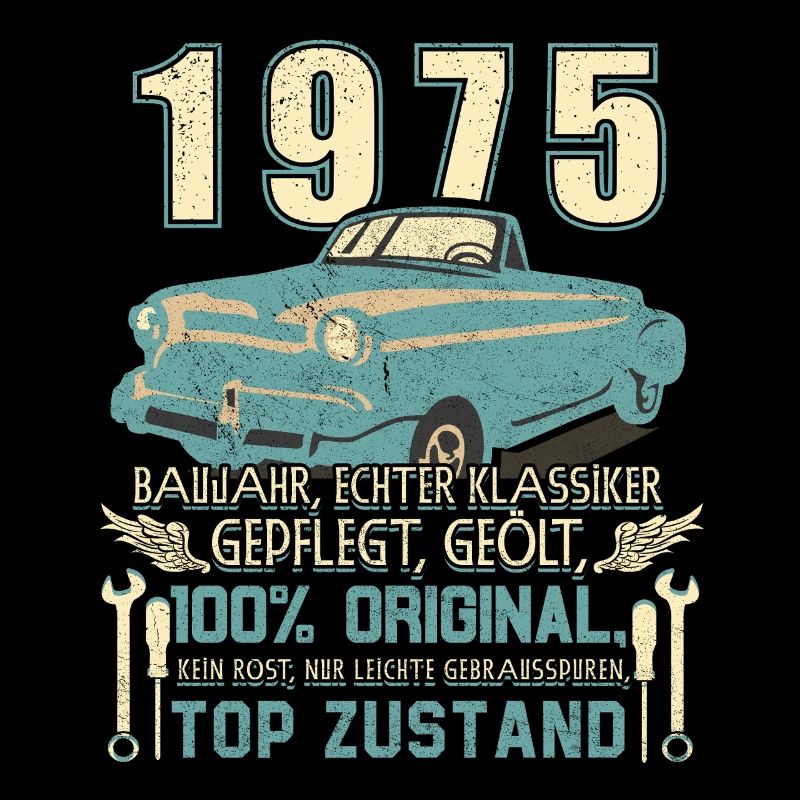 Oldtimer 1975 Geburtstag Lebende Legende Vintage