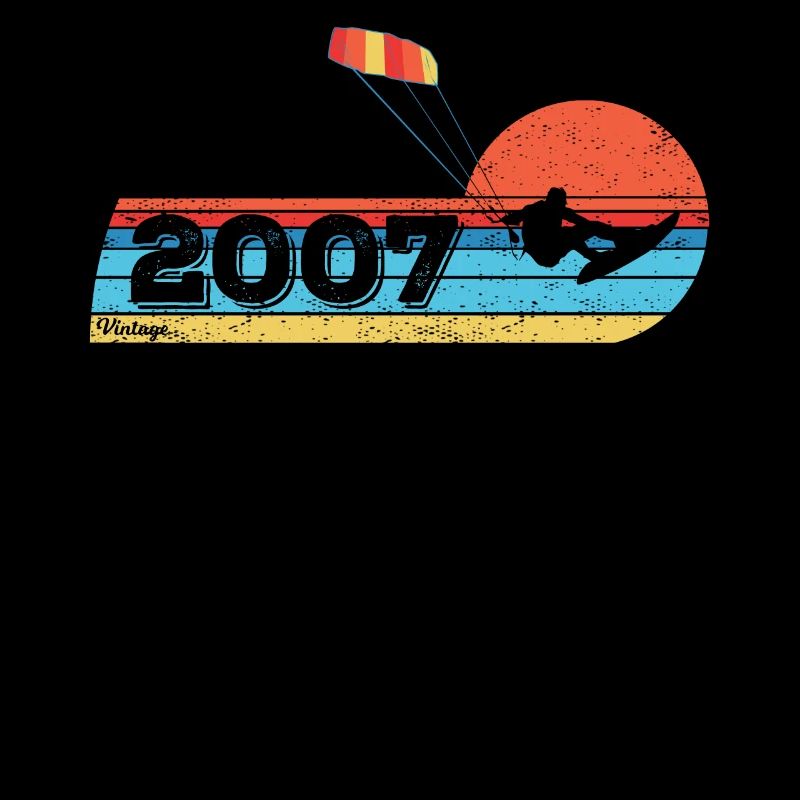 Kitesurf Anniversaire né en 2007