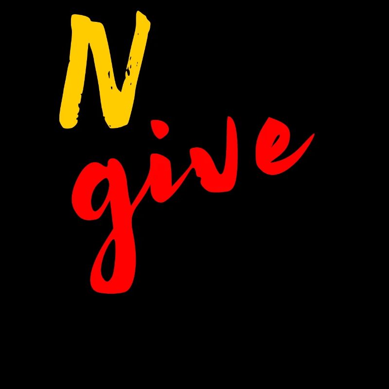 ne jamais abandonner never give up idée cadeau blc