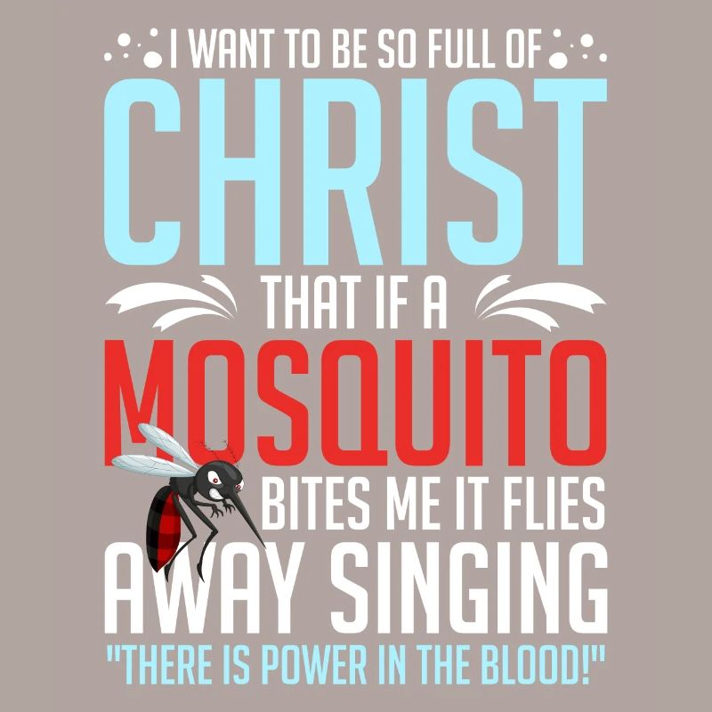 Inspirational Christianity Devotee Mosquitoes