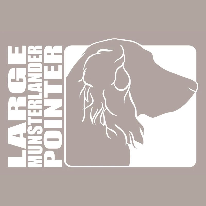 Large Munsterlander Pointer Profil Hunde Wilsigns