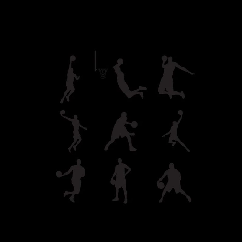 joueurs de basket