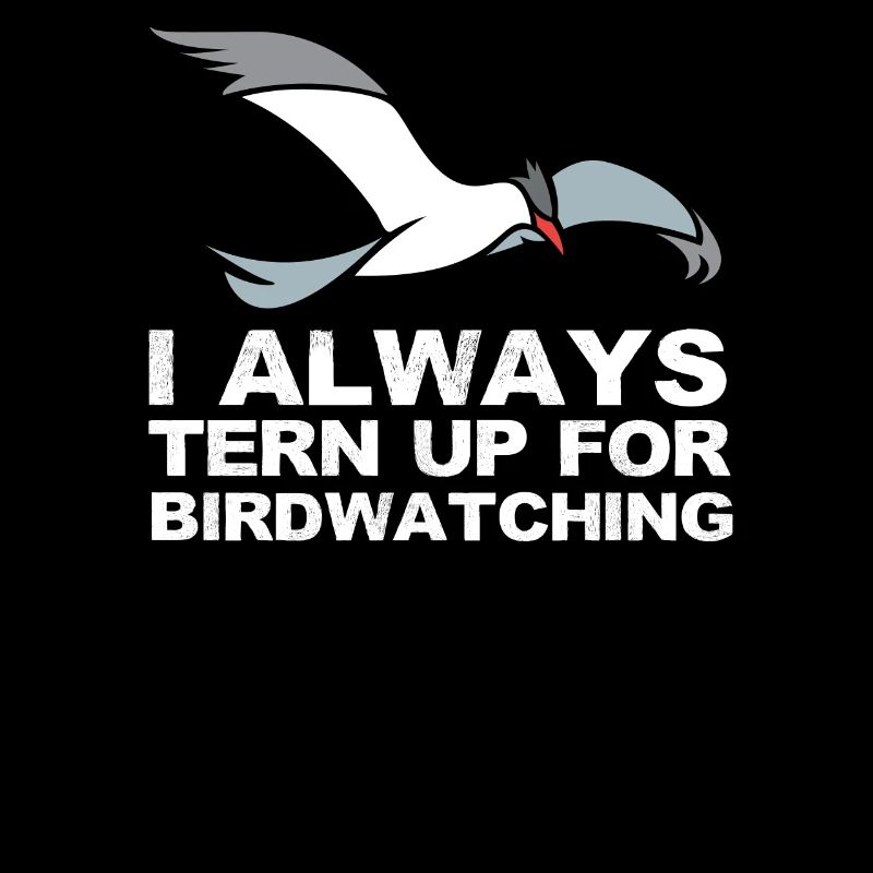 Bird Joke Pun Tern Birding Design