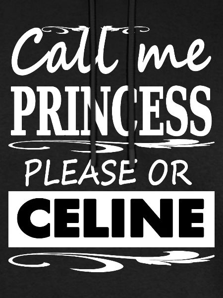 Celine jag heter Princess Celine-gåva