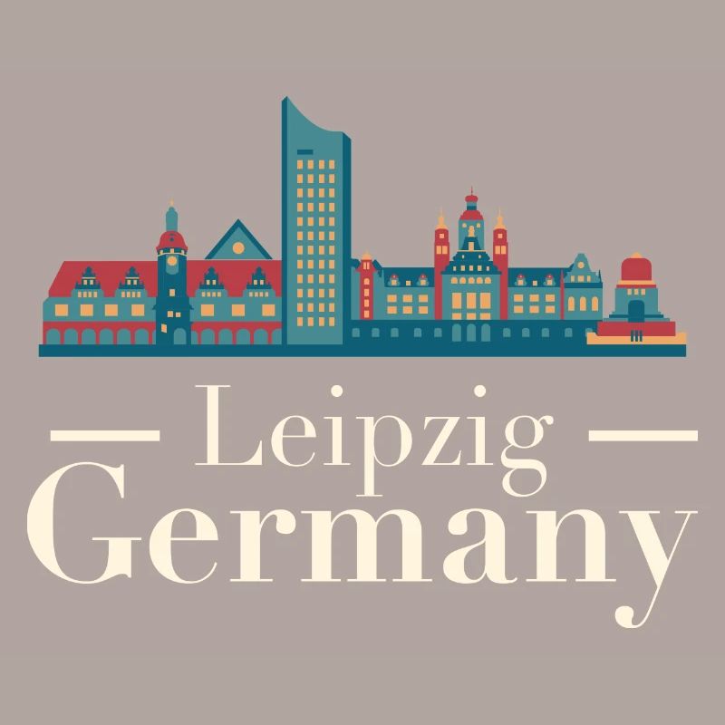 Leipzig Skyline