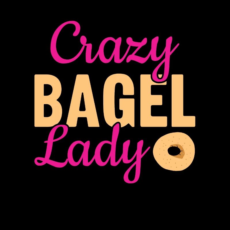 Bagel Spruch Geschenk