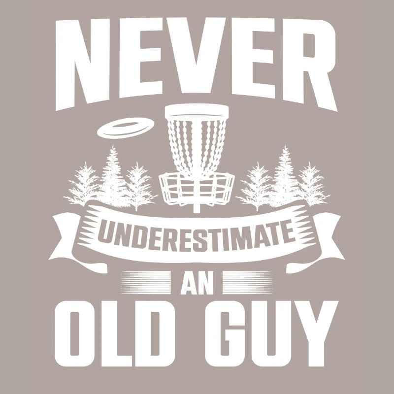 Never Underestimate An Old Guy Disc Golf Course