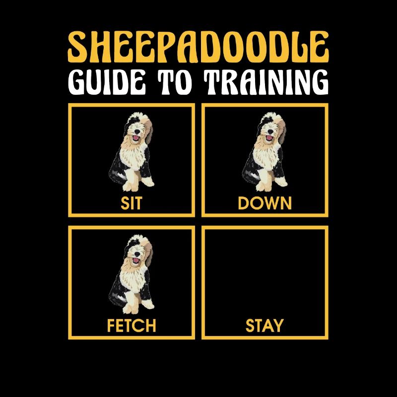 Sheepadoodle Doodle Hund