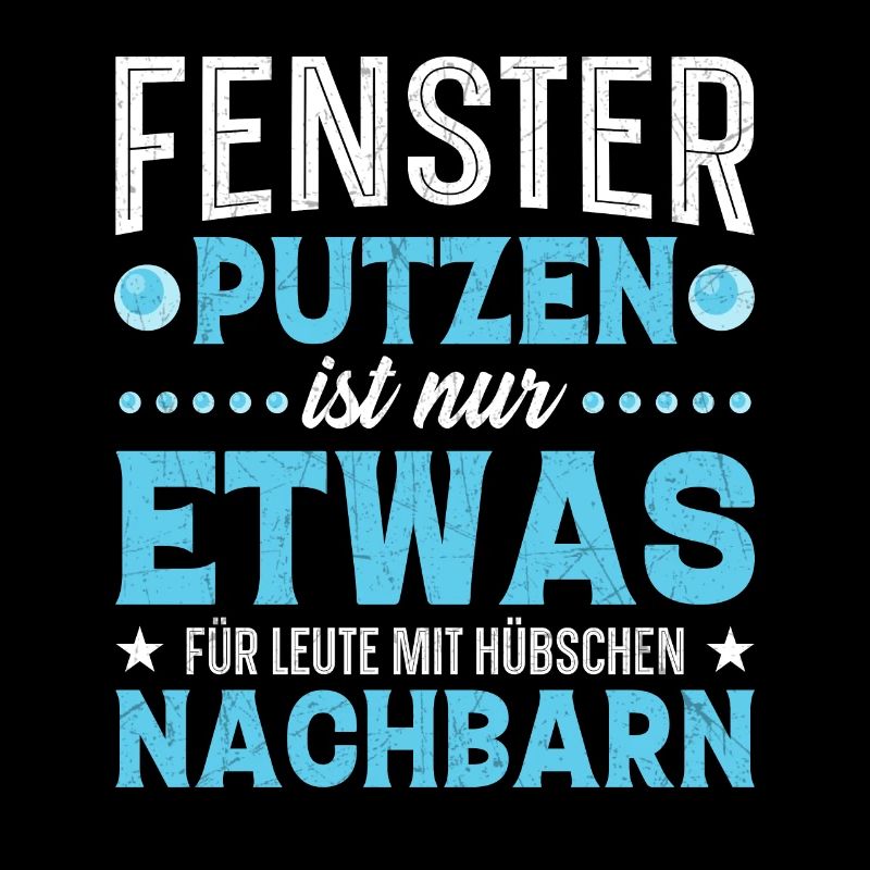 Fenster putzen Nachbarn
