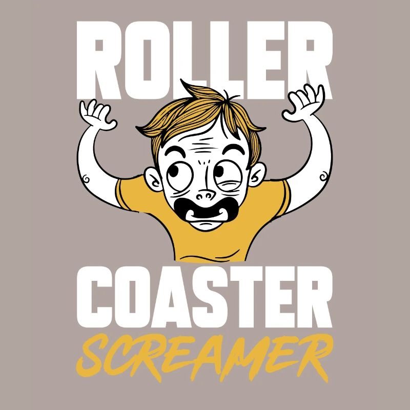 Achterbahn Rollercoaster Freizeitpark