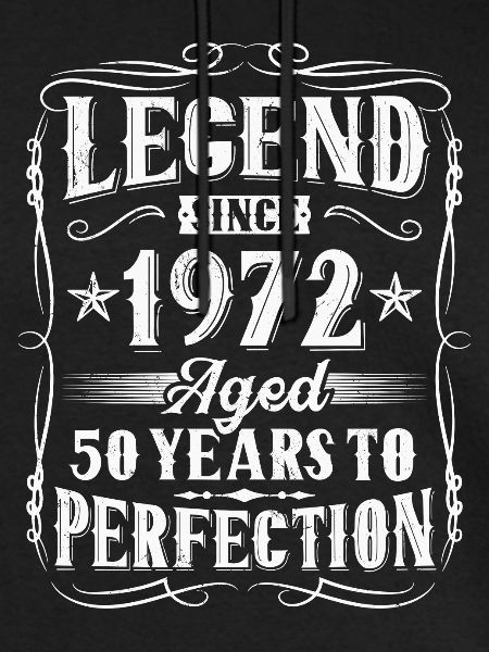 Born in 1972 Legend 50 years birthday