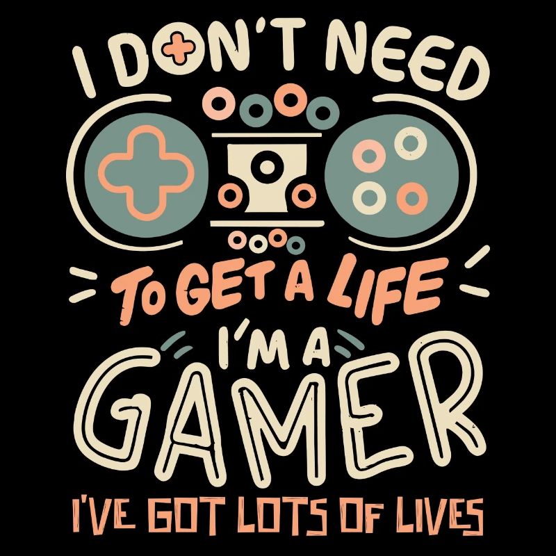 I Don't Need To Get A life I'm A Gamer Nerd Gift