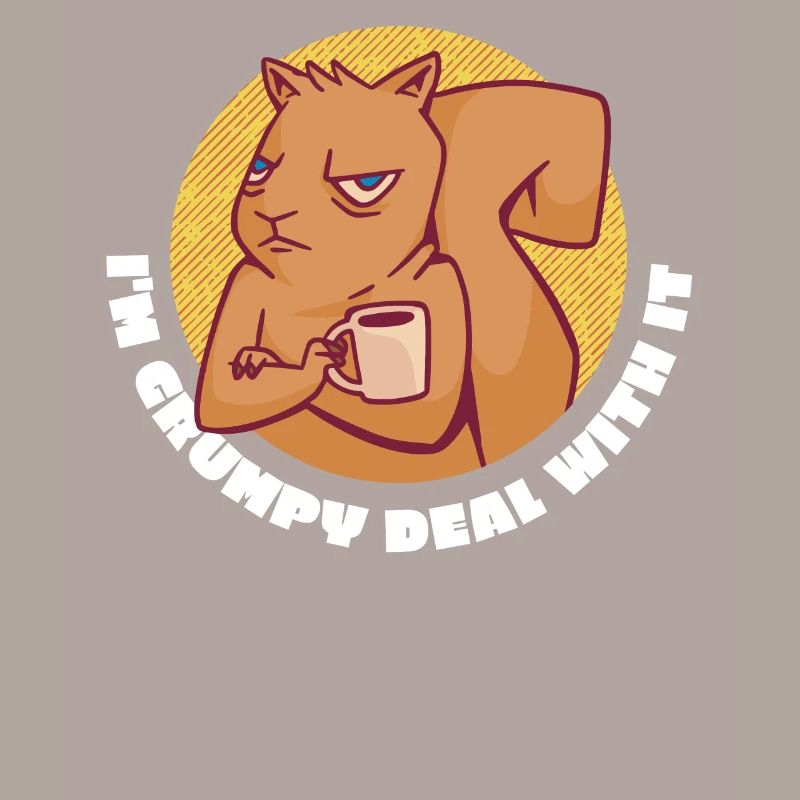 I Am Crumpled With Angry Squirrel