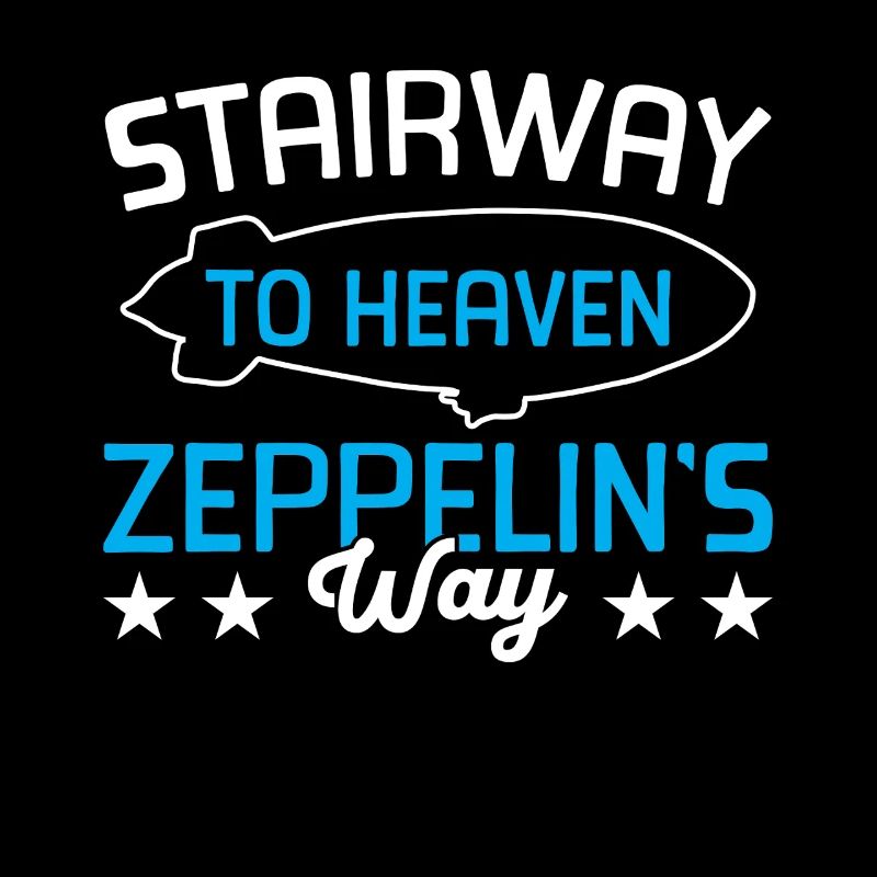 Dirigeable Zeppelin vintage 70 ans