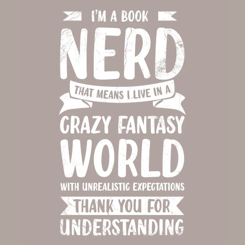 Ich Bin Ein Buch-nerd, Was Bedeutet, Dass Ich In