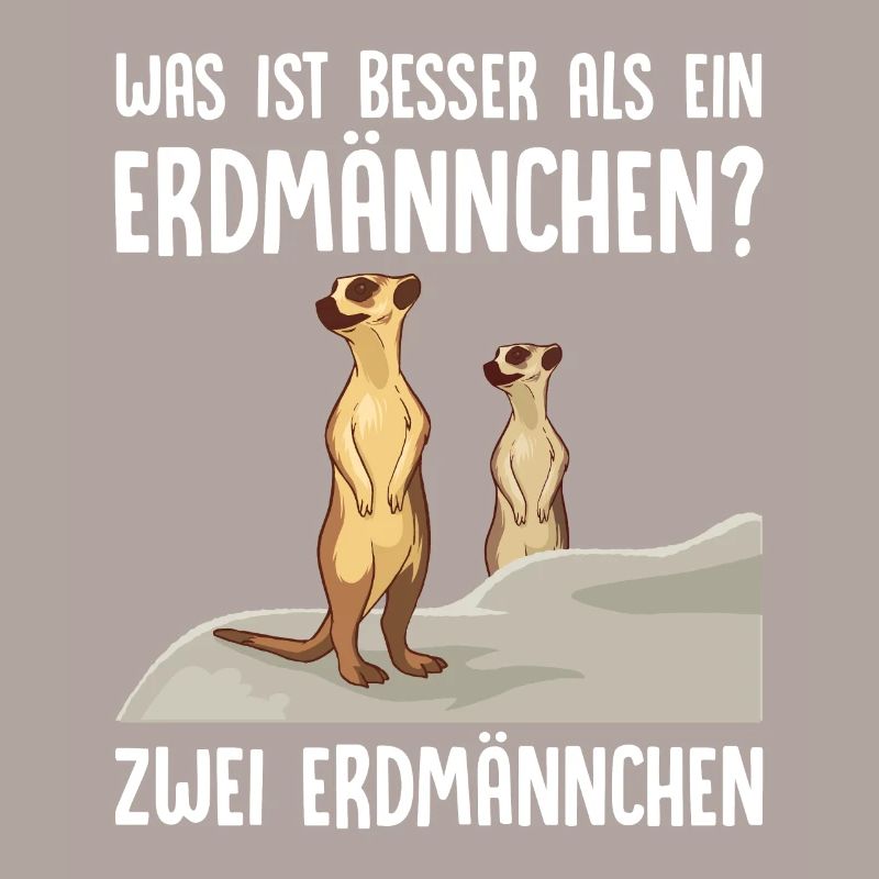 Was ist besser als ein Erdmännchen? Zwei