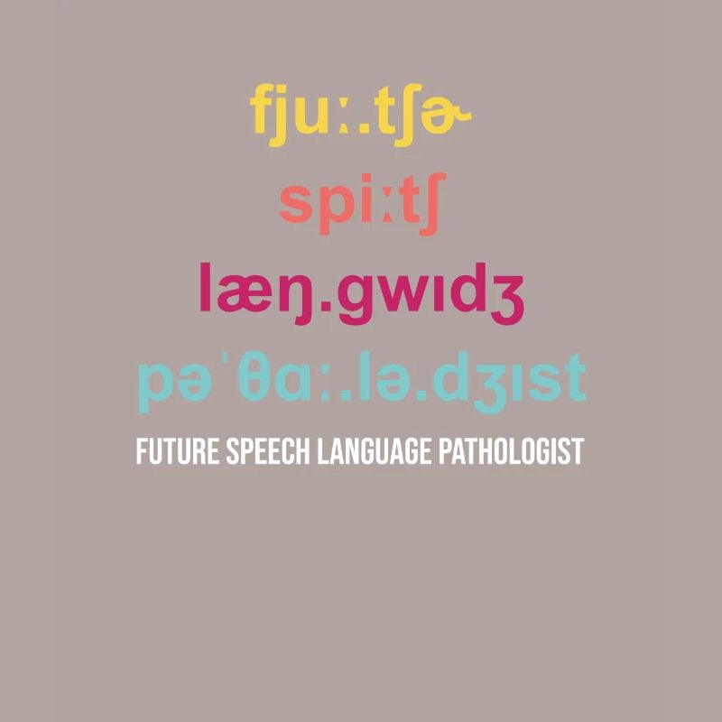 Future speech therapist speech therapist