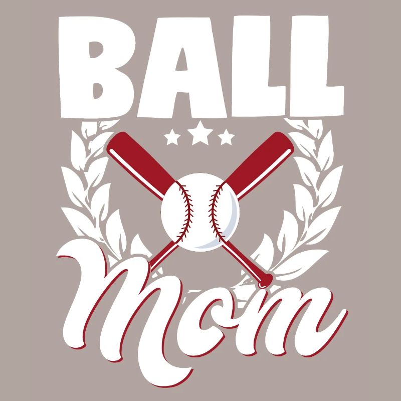 Ball Mom Baseball Softball Mutter Muttertag
