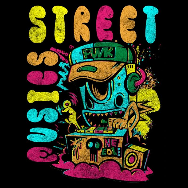 Graffiti Urban Sketch Art Design