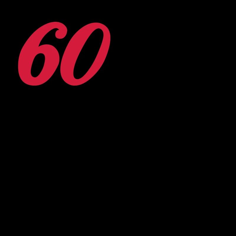60 ans / anniversaire 60 ans / t-shirt 60 ans