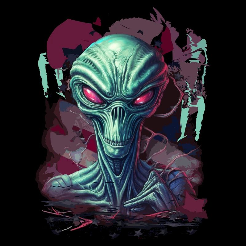 Cooler Alien