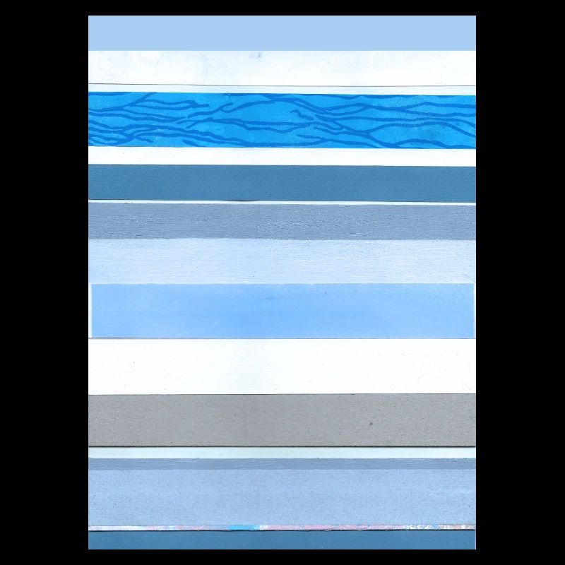 Rayures bleu blanc