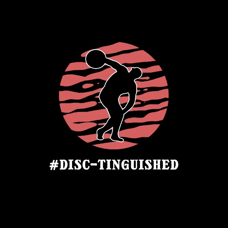 Discus thrower with distinction. Discus throwing