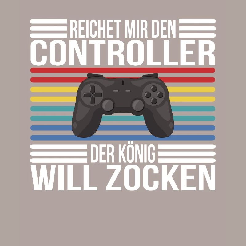 Gaming Zocken Reichet mir den Controller König
