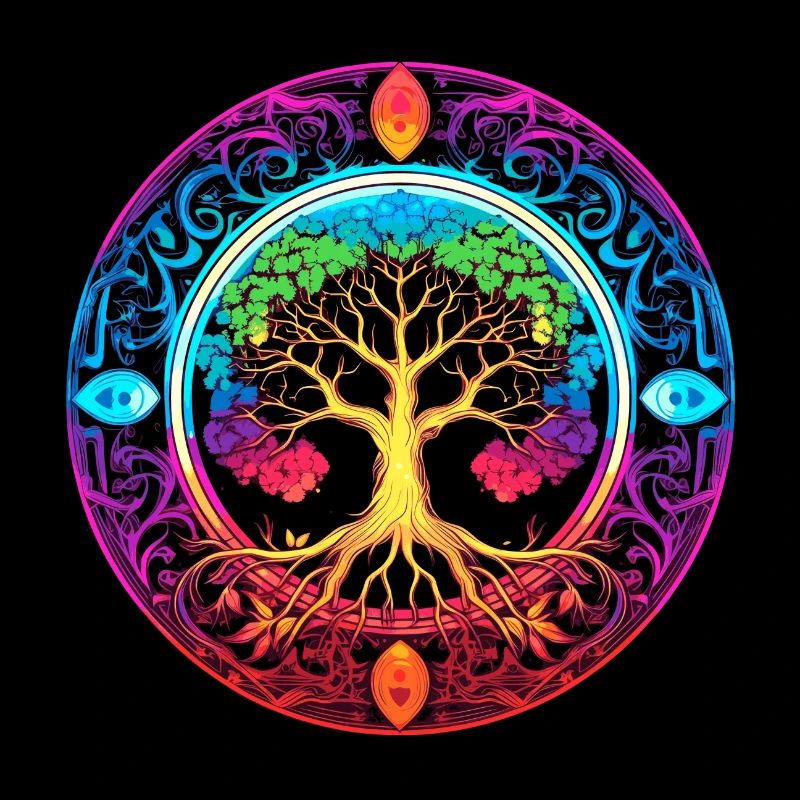 Chakra Mandala Arbre de Vie