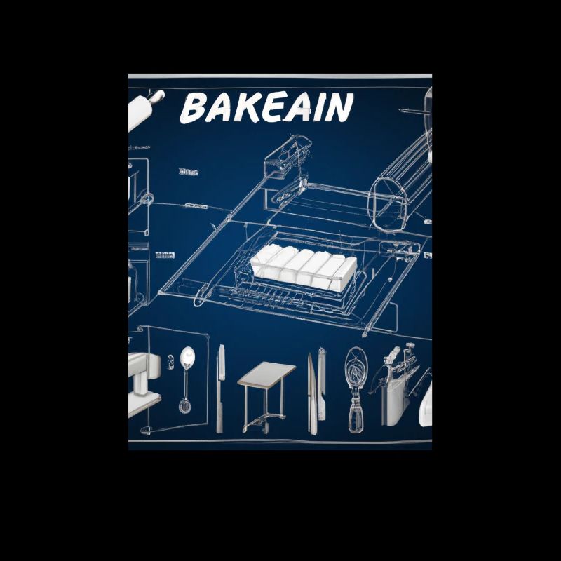 Baking Accessories Pies Blueprint Pastry Chef Cake