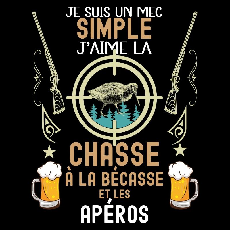 la bécasse du chasseur et l'apéro