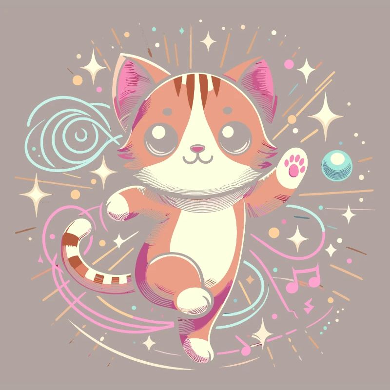Chat danse
