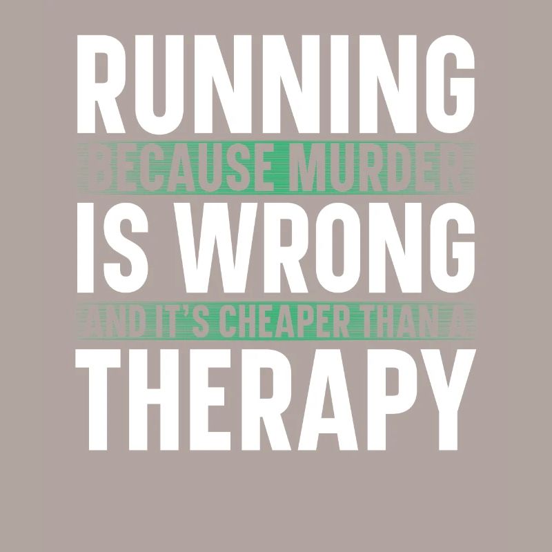 Running because murder is wrong