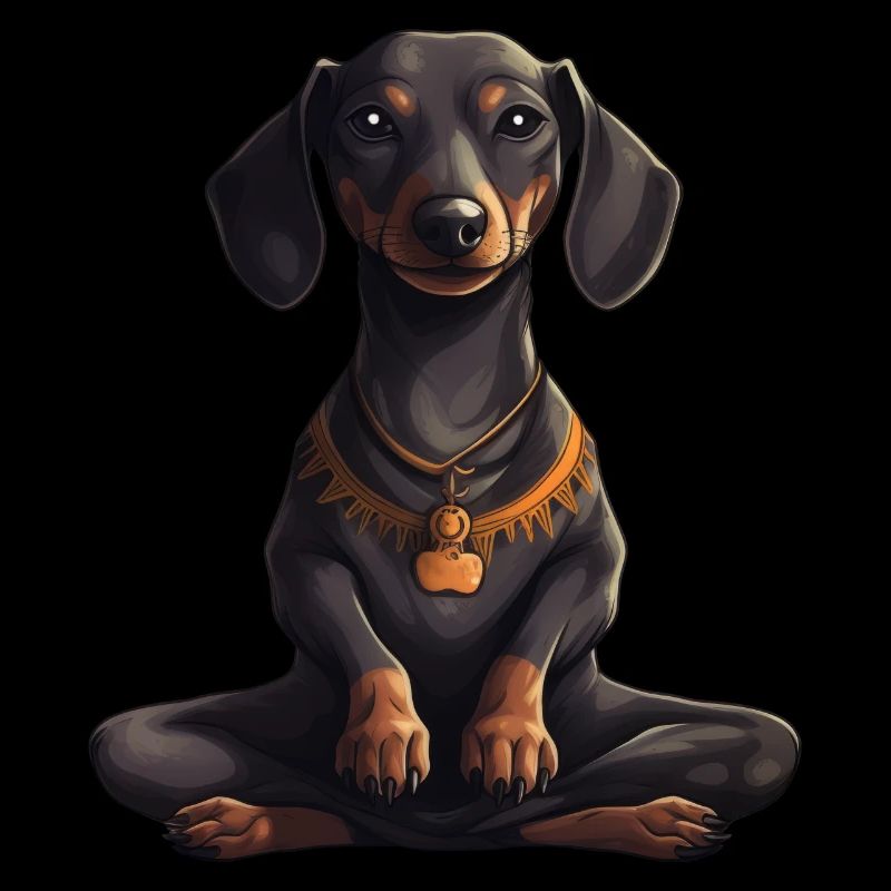 Dachshund Yoga