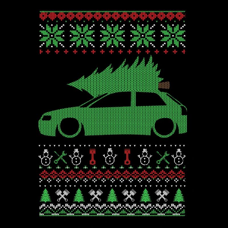 Pull moche de Noël