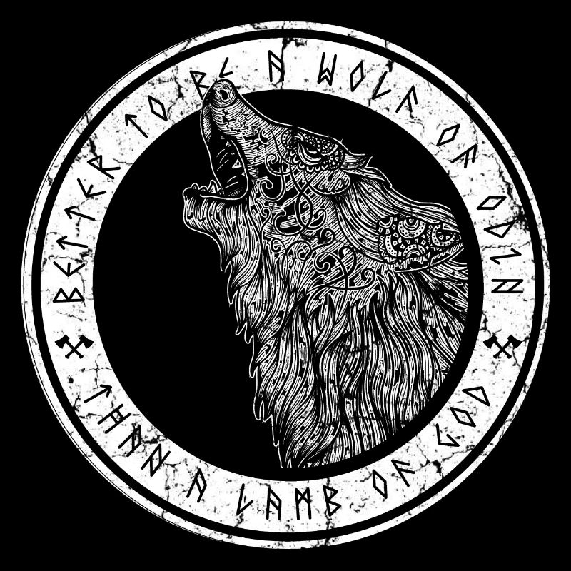 Wikinger Wolf Odins Valhalle