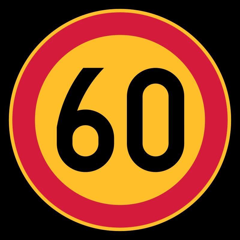 Limite de 60 / limite de vitesse