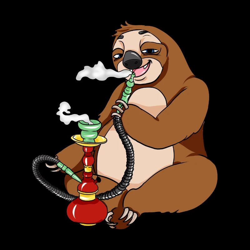 Hookah sloth hookah