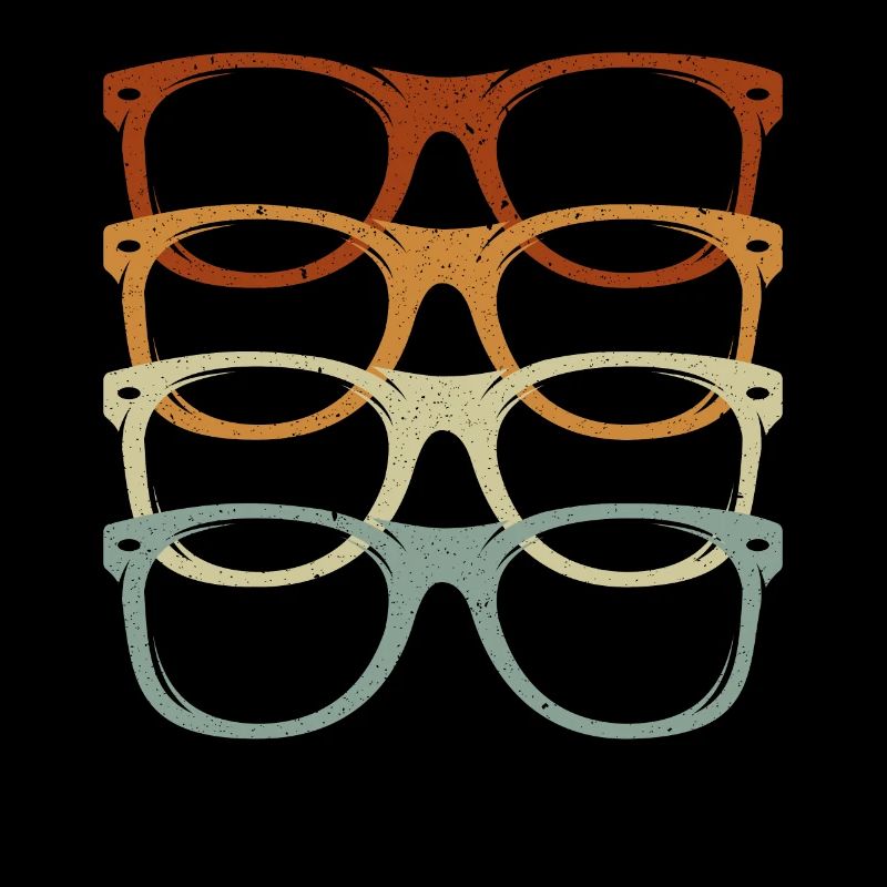 Retro Eyeglass Optician Ophthalmology Optometrist