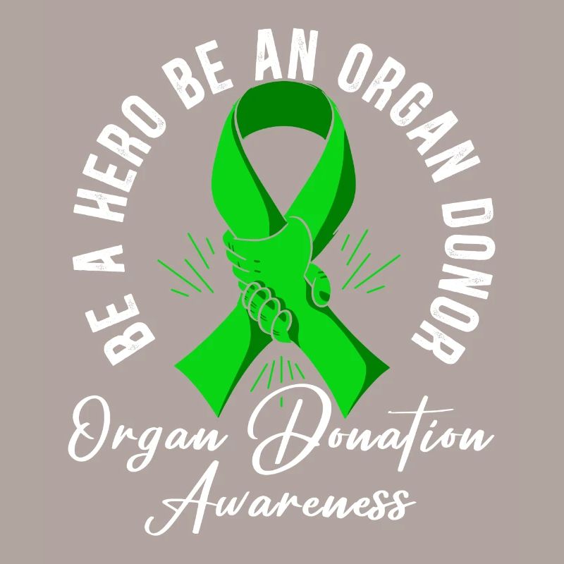 Seien Sie ein Held Seien Sie ein Organspender Organspende